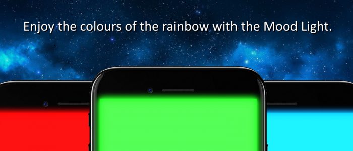 Enjoy the colours of the rainbow with the Mood light